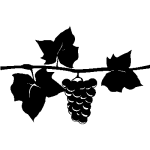 Ambiance - sticker stickers grappe de raisin