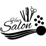 Ambiance - sticker sticker hair salon accessoires de coiffure