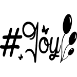Ambiance - sticker sticker hashtag joy