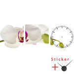 Ambiance - sticker sticker horloge l'orchid�e