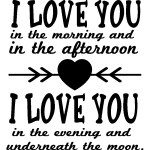Ambiance - sticker sticker i love you in the morning