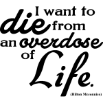 Ambiance - sticker sticker i want to die - hilton mcconnico