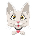 Ambiance - sticker sticker interrupteur chat mignon