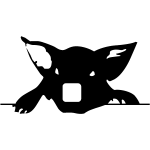 Ambiance - sticker sticker interrupteur t�te de cochon