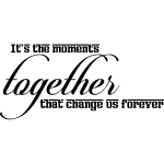Ambiance - sticker sticker it's the moments together