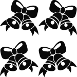 Ambiance - sticker sticker jeu de cloches de no�l