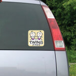 Ambiance - sticker stickers  jumeaux � bord