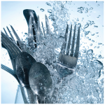 Ambiance - sticker sticker lave vaisselle les couverts