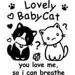 Ambiance - sticker sticker lovely cats de b�b�