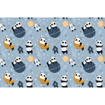 Ambiance - sticker sticker meuble enfant pandas et les plan�tes