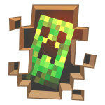 Ambiance - sticker sticker minecraft game, creeper