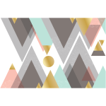 Ambiance - sticker stickers montagnes scandinaves cordoba