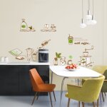 Ambiance - sticker sticker moulin � caf�