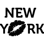 Ambiance - sticker sticker new york avec baiser