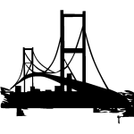 Ambiance - sticker sticker new york le pont de brooklyn