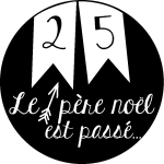 Ambiance - sticker sticker no�l le p�re no�l est pass�