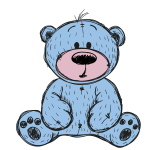 Ambiance - sticker sticker nounours si mignon