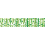 Ambiance - sticker sticker occultant et privatif pour fen�tre 2 m�tres x 40 cm bambous