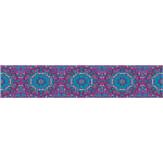 Ambiance - sticker sticker occultant et privatif pour fen�tre 200 x 40 cm vitrail mauve