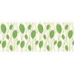 Ambiance - sticker sticker occultant et privatif pour fen�tre feuilles vertes