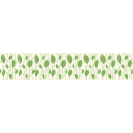 Ambiance - sticker sticker occultant et privatif pour fen�tre feuilles vertes xl