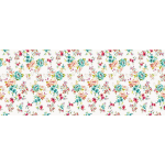 Ambiance - sticker sticker occultant et privatif pour fen�tre motif floral