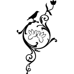 Ambiance - sticker sticker oiseaux d' amour