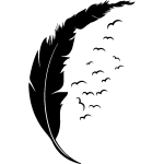 Ambiance - sticker sticker oiseaux et plume au vent