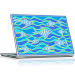 Ambiance - sticker stickers ordinateur avec poissons de mer
