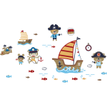 Ambiance - sticker stickers oursons pirates et le tr�sor magique