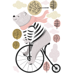 Ambiance - sticker stickers ourson en promenade