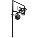 Ambiance - sticker sticker panier de basket 1