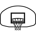Ambiance - sticker sticker panier de basket 2