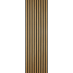 Ambiance - sticker sticker panneau de bois et noir moderne h60 x l200 cm