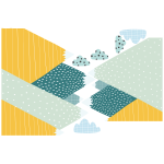 Ambiance - sticker papier peint fresque pr� - encoll� - montagnes scandinaves ziska
