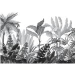 Ambiance - sticker papier peint panoramique jungle pr�encoll� humide h 250 x l 360 cm