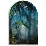Ambiance - sticker papier peint pr�encoll� arche jungle myst�rieuse