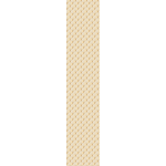 Ambiance - sticker papier peint pr�encoll� art d�co beige �ventail h300 x l60 cm