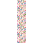 Ambiance - sticker papier peint pr�encoll� fleurs et moineaux h300 x l60 cm