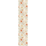 Ambiance - sticker papier peint pr�encoll� fleurs vintage coquelicots h300 x l60 cm