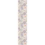 Ambiance - sticker papier peint pr�encoll� fleurs vintage h300 x l60 cm
