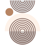 Ambiance - sticker papier peint pr�encoll� fresque composition g�om�trique �quilibre
