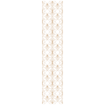 Ambiance - sticker papier peint pr�encoll� motif art d�co g�om�trique blanc h300 x l60 cm