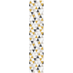 Ambiance - sticker papier peint pr�encoll� motif g�om�trique scandinave triangles h300 x l60 cm