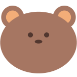 Ambiance - sticker papier peint pr�encoll� - ourson xl