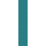 Ambiance - sticker papier peint pr�encoll� r�tro bleu canard et jaune h300 x l60 cm