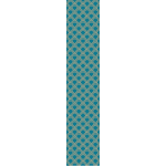 Ambiance - sticker papier peint pr�encoll� scandinave art d�co bleu canard arches h300 x l60 cm