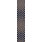 Ambiance - sticker papier peint pr�encoll� scandinave art d�co bleu fonc� arches h300 x l60 cm
