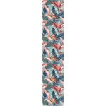 Ambiance - sticker papier peint pr�encoll� tropical feuilles de palmier cherry h300 x l60 cm