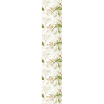 Ambiance - sticker papier peint pr�encoll� tropical feuilles de palmier vert pastel h300 x l60 cm